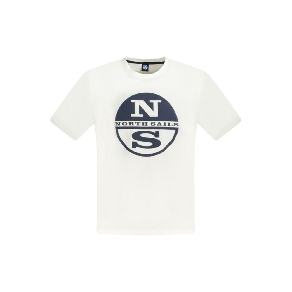 North Sails White Cotton Men's Men's T-Shirt